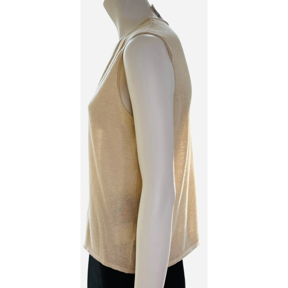 Chanel Beige Cotton-Cashmere Twin Set – Size FR 46 (US 12) - Picture 9 of 16